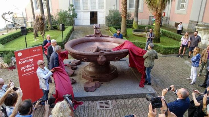 Napoli, Museo Archeologico riecco il “Giardino della Fontana”