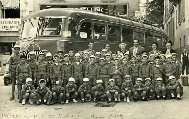 Vacanze d'altri tempi: i bambini di Salso in colonia a Bore - Foto