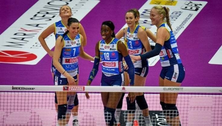 Volley donne, Conegliano travolge Monza in gara 3 e vede lo scudetto