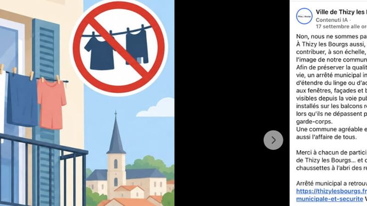 I panni stesi in Francia diventano un caso: “Non siamo a Napoli”. L’assessore: vero, che vi perdete