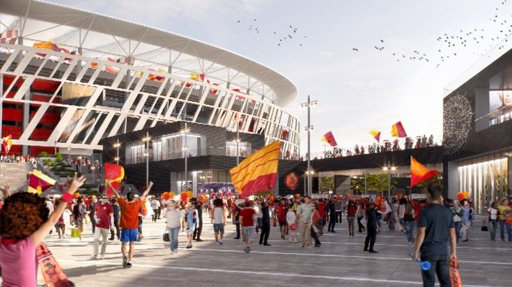 Roma, ecco il nuovo stadio: ma solo in foto