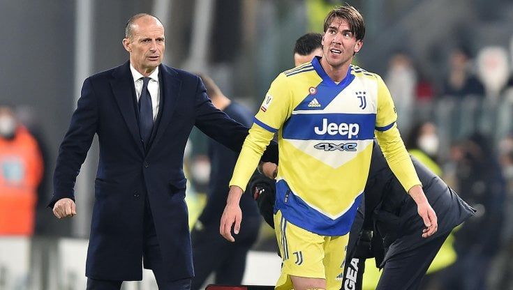 Juventus, Allegri: "Vlahovic è il giocatore che ci mancava"