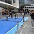 Un piccolo campo nel cuore di Milano per promuovere lo sport sognando Federer e Djokovic