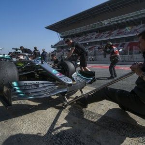 F1, Hamilton e Bottas: "Ferrari avanti ma non siamo preoccupati"