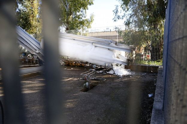 Roma, guasto all'impianto di ossigenazione del San Camillo: ecco la lastra di ghiaccio che ha ricoperto la bombola