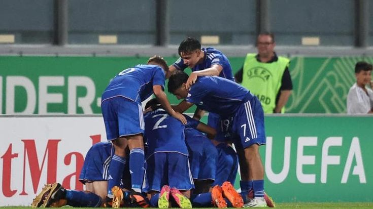 Europeo U19, Italia in finale: Spagna battuta 3-2, decide Lipani