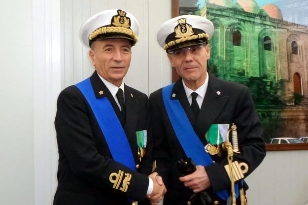 Cambio della guardia alla Capitaneria di Porto