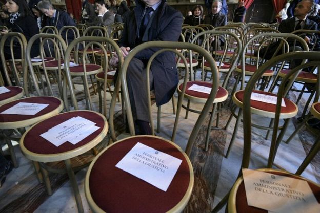L'inaugurazione dell'anno giudiziario