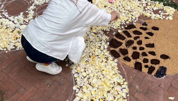 Sanremo, a Villa Ormond in fiore composizioni, musica e anche il gelato alla peonia 