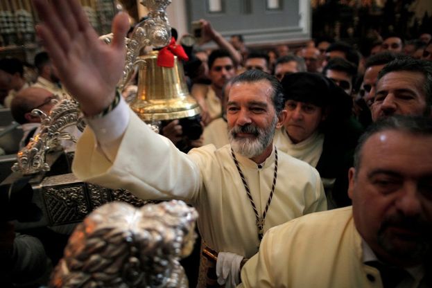 Antonio Banderas, dopo l'infarto in processione per la domenica delle Palme