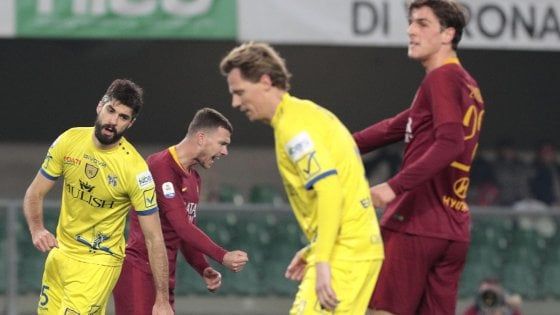 Chievo-Roma 0-3: El Shaarawy-Dzeko-Kolarov, i giallorossi replicano alla Lazio