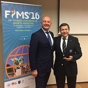 Congresso mondiale di medicina dello sport: i complimenti del Cio alla Fims