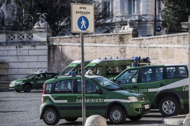 Roma, ecco le prime auto dei Forestali diventati Carabinieri