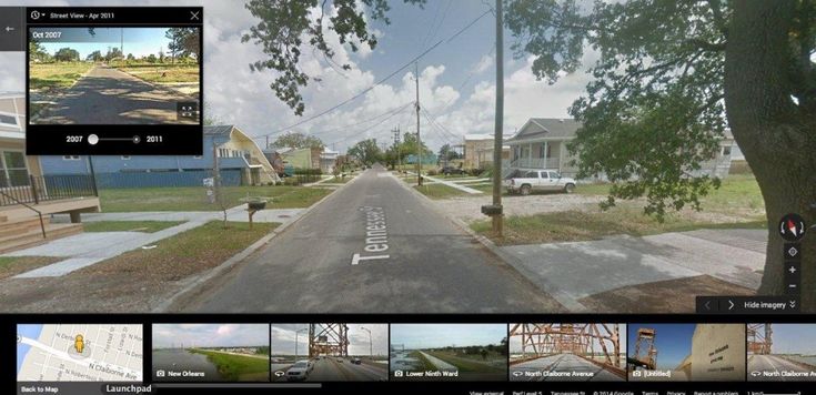 Street View, una "macchina del tempo" per vedere i luoghi com'erano