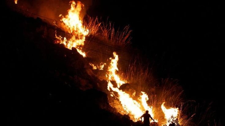 Gli incendi per colpa cosciente e le infrastrutture borboniche