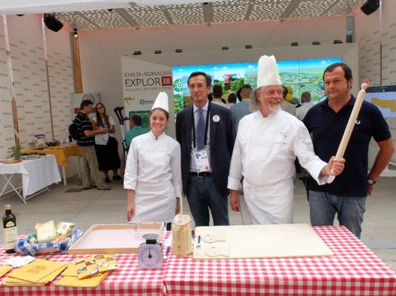 Tortello d'erbetta all'Expo