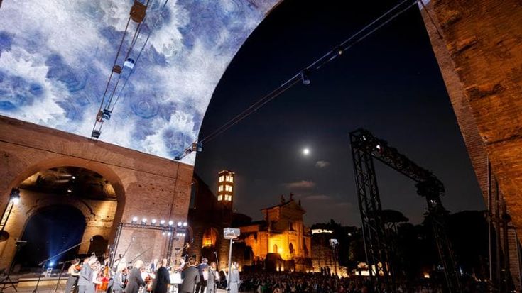 Basilica di Massenzio, restauri e un palco light nel cuore dei Fori