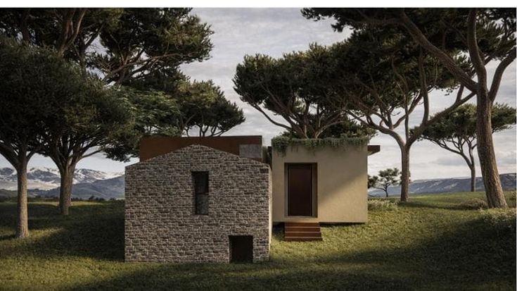 Famiglia nel bosco, una stanza in più e il bagno in casa: ecco il progetto che raddoppia il casale