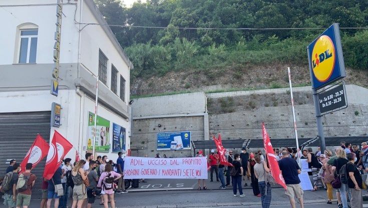 Morte del sindacalista a Biandrate, il Si Cobas manifesta in corso Perrone a Genova