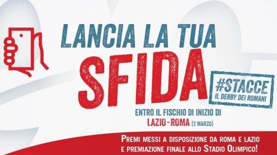 Lazio-Roma,  in campo la sfida della risata per vincere il derby 