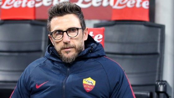 Roma, Di Francesco: ''Dzeko? Non me lo aspettavo, spero resti''