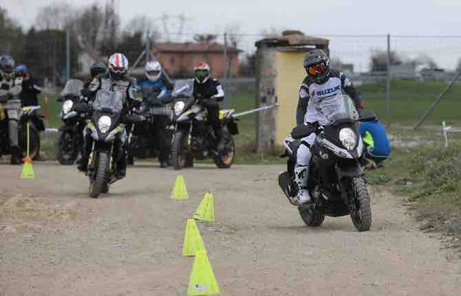 Suzuki, lezione di moto