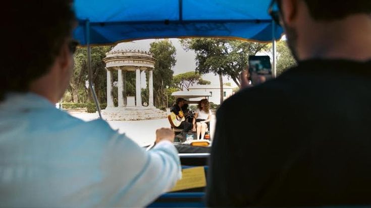 Arie d’opera pedalando dietro al risciò a Villa Borghese