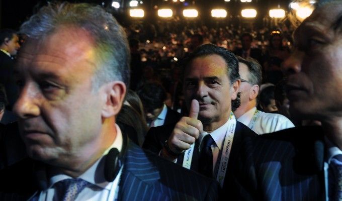 Mondiali, Prandelli: ''Italia nel girone pi&ugrave; duro''
