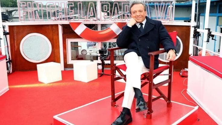 “Finché la barca va”, torna Chiambretti e la tv nostalgia