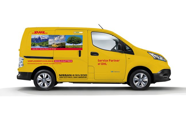Nissan e DHL Express: i pacchi viaggiano green