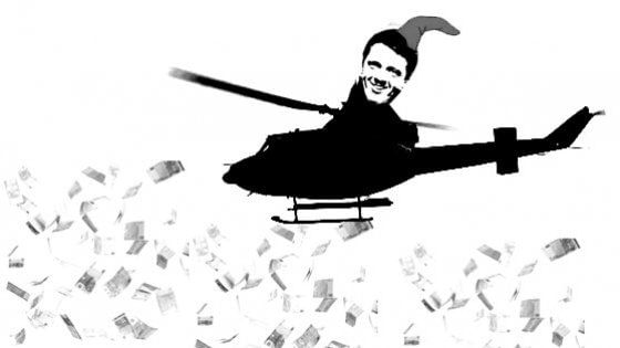 Taglio alle tasse, ecco l'Helicopter money di Renzi