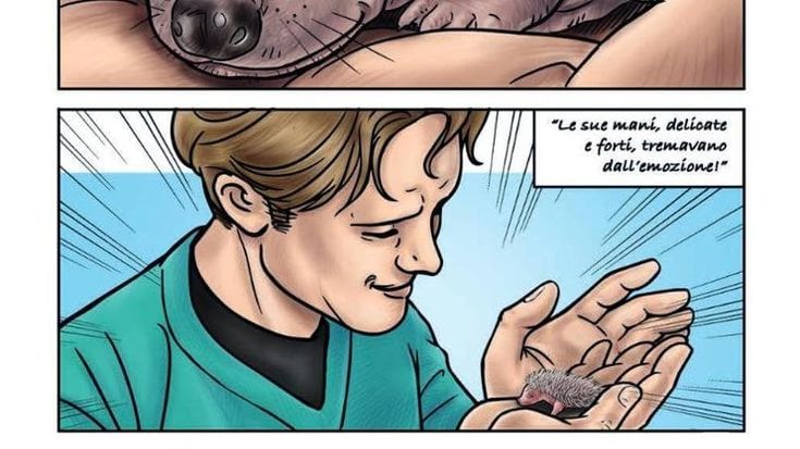 La storia di Massimo Vacchetta e della riccia Ninna diventa un fumetto