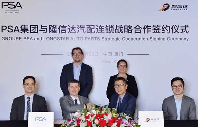 Groupe Psa alla conquista del mercato dell’after-market in Cina