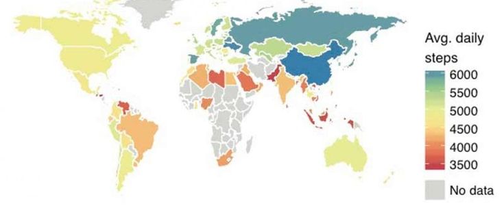 Quali sono i Paesi più pigri? Per l'università di Stanford l'Indonesia, Italia al 13° posto