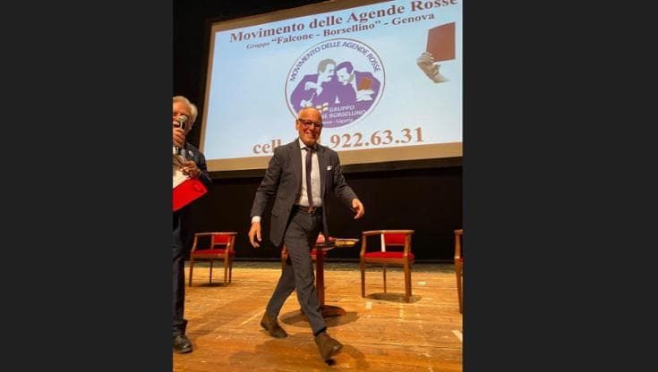 Nicola Gratteri a Genova: “Sul referendum troppa confusione”. Parla Borsellino e Balleari se ne va