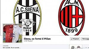 Siena, se fermi il Milan...<br />i fioretti dei tifosi viola