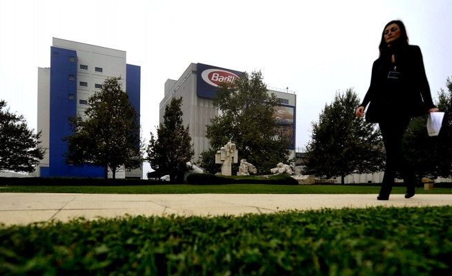 Torre di 30 metri, 16 sili e geotermia<br />Lo stabilimento Barilla si rinnova