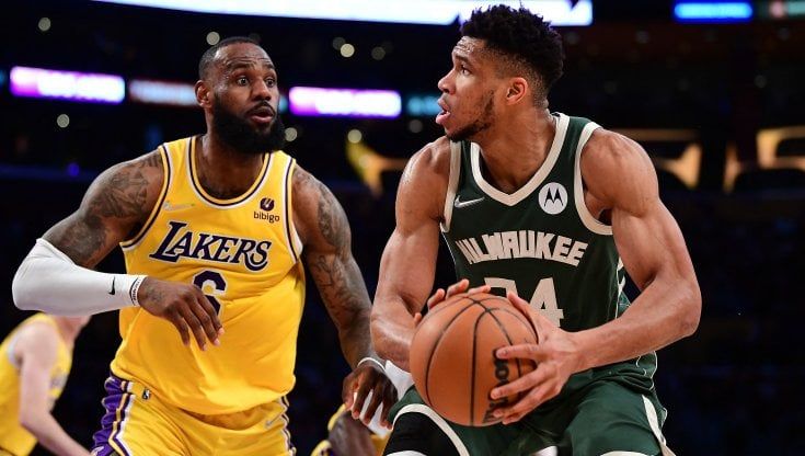 Nba: Phoenix senza soste, Antetokounmpo batte LeBron James