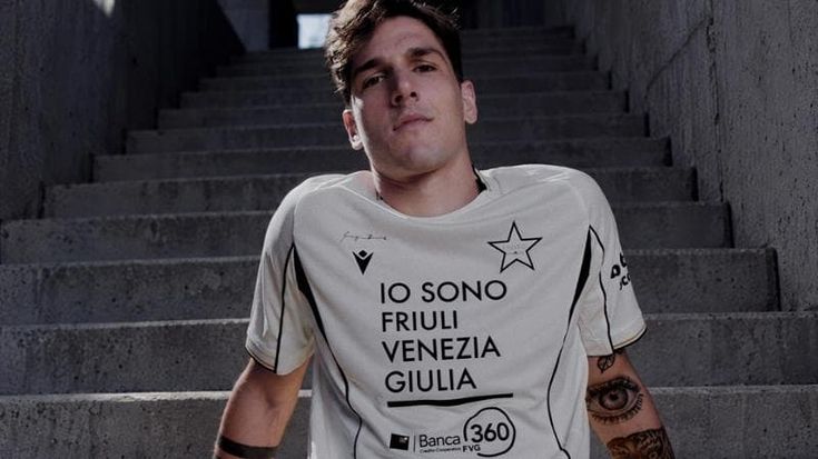 Da Pasolini a Modotti: l’Udinese porta il Friuli sulla maglia per i 130 anni del club