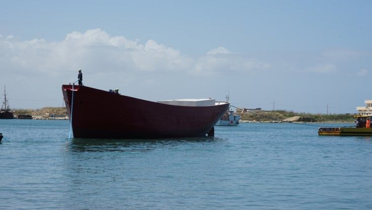 Rotta su Trapani per rimettere in mare il vecchio Brigantes