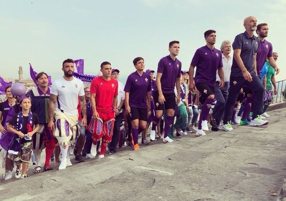 Fiorentina, "Noi siamo Firenze": backstage fotografico a Piazzale Michelangelo