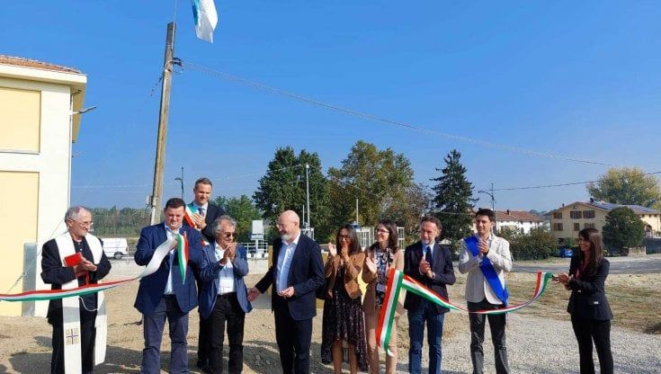 A Bocca d'Enza una maxi-opera idraulica a protezione di un’area di 4mila ettari 