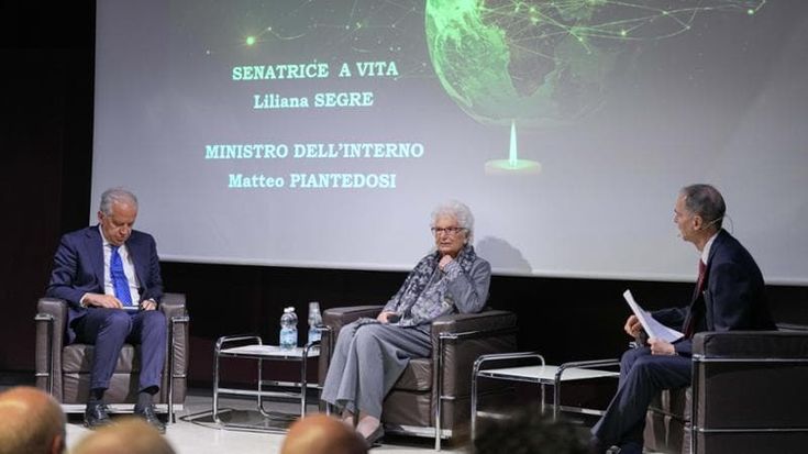 Liliana Segre al Memoriale della Shoah: “Mi augurano di morire, è una valanga di odio”