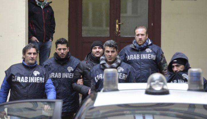 L'arresto del boss Giannelli