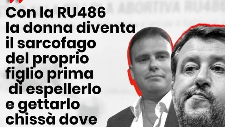 Toscana, "Con la RU486 la donna diventa il sarcofago del proprio figlio". Bufera sul consigliere leghista
