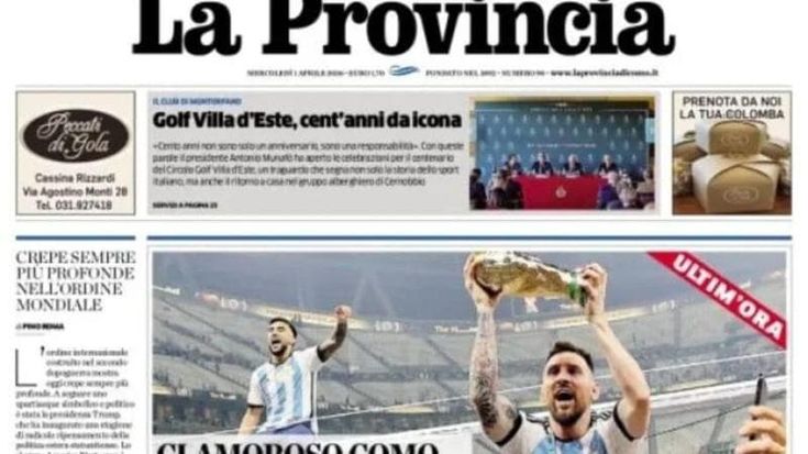 Messi al Como, Disneyland sul Naviglio e il tennis a San Siro: i pesci d'aprile più divertenti
