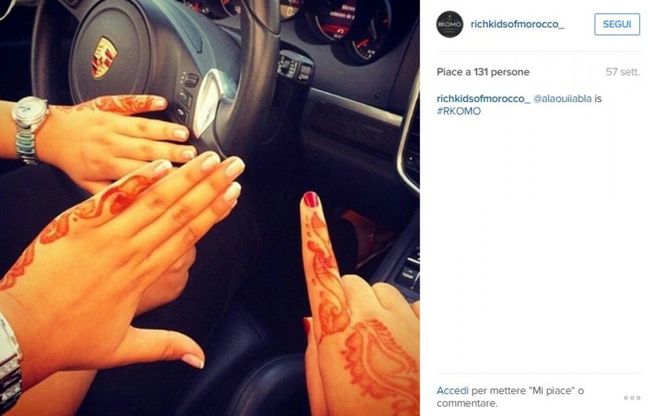 Henné, frutti di mare e bella vita. I Rich Kids del Marocco