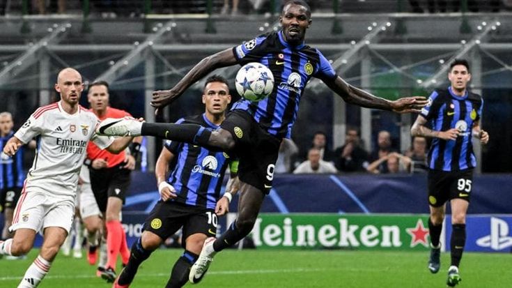 Inter-Benfica 1-0: Thuram regala a Inzaghi la prima vittoria in Champions