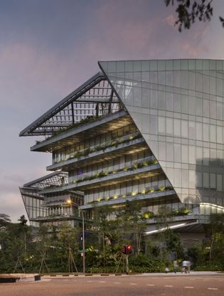 Singapore, gli uffici della Lucasfilm come un vascello di Star Wars