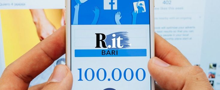 Repubblica Bari supera i 100mila like su Facebook: così il nostro sito è leader sui social
